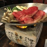 Oshokujidokoro Kon - 松茸のすき焼き