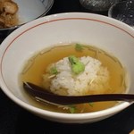 あら垣 - 天麩羅茶漬けの抜き