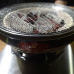 万両 - 七輪　網は使い捨て