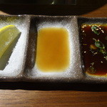 万両 - レモン　ポン酢　タレ