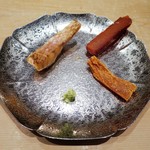 三谷 - のどぐろ　　
      　バチコ　　
      　からすみ