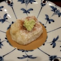 銀座 朱雀 - 焼き胡麻豆腐