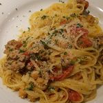 メインのパスタ