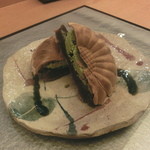 和食　ひまわり - 抹茶アイスの最中