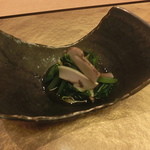 小松菜と松茸