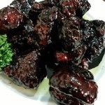 晴々飯店 - 黒酢の酢豚