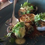 Bali Steak & Seafood - アワビのバターソース＄19