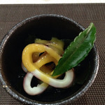 四季彩 鮨楽 - 茹でヤリイカ酢味噌和え