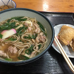 千成餅食堂 - 鶏肉そばセット ＠600