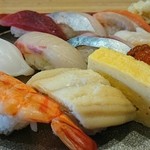 Sushi Shinagawa Aoi - ランチにぎり