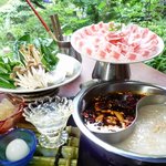 [For beauty and health! 】Medicinal Food for beautiful skin shabu shabu hotpot with vegetables