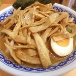 麺屋 十王 - 野菜麺にメンマダブル！