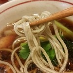 新橋ときそば - 地鶏つゆでそばを。