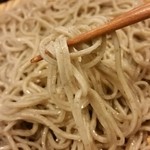 新橋ときそば - 細打ちリフトアップ。