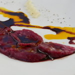 ルシュルシュル - 15.10 桜肉のカルパッチョ(1400円）