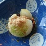 気まま館 - 玉ねぎ！丸ごとを出汁醤油で