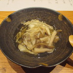 かま田 - ②蒸物　穴子蓮蒸し