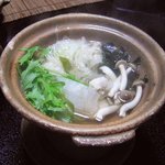 伊豆 薫風 - 地鯵のたたき鍋」