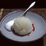 伊豆 薫風 - デザートは夏の伊豆名物ニューサマーオレンジのシャーベット