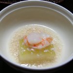 伊豆 薫風 - 冬瓜のあんかけが