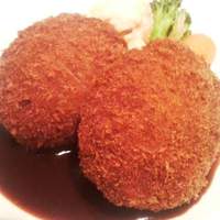 レストラン香味屋 - あふれ出す肉汁に写真を撮るのを忘れましたww