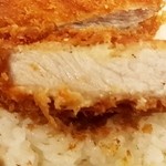 松のや - マイカリー食堂より少し厚いかな？