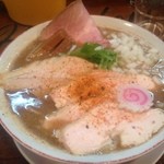 麺屋 Somie's - 2015/10/23ﾌﾞﾗｳﾝｼｭｶﾞｰ　上林ﾁｬｰﾁｰ　ﾚｱﾁｬｰｼｭｰﾄｯﾋﾟﾝｸﾞ　上林鶏ﾄｯﾋﾟﾝｸﾞは裏ﾒﾆｭｰ。ある時にしか提供されません。