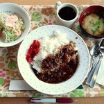 クリエイト - 2015.10.23。日替ランチ（ハヤシライス）650円