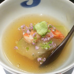 和食すがわら - キンキの蕪蒸し