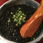 旬菜処 びいどろ - イカ墨のぼろぼろジューシー