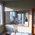 そば哲 - そばを打っていました♪