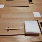 日本料理 e. - セッティング＠2015/10