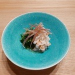 日本料理 e. - 【ズワイガニとセリの酢の物】◎2015/10