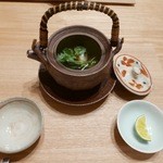 日本料理 e. - 【松茸とアカハタの土瓶蒸し】★2015/10