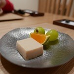 日本料理 e. - 【きな粉のムースとみかんとマスカット】♫2015/10