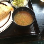 田や - 味噌汁。