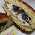 お菓子司　福浦 - すぱっと、綺麗に切れます。