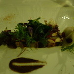 四間道レストランMATSUURA - 2015.10テリーヌ： 秋刀魚と秋茄子のテリーヌ(自分)