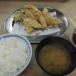 いもや - 天ぷら定食（2015年10月）