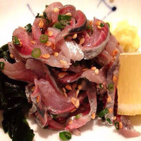 新宿割烹 中嶋 - 鰯の刺身