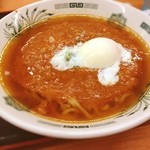 日高屋 - 温玉旨辛ラーメン☺︎