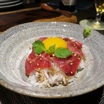 京松蘭はなれ - 炙りユッケ丼