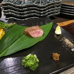 京松蘭はなれ - サーロインの炭火焼