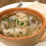 なかむら屋 - 牡蠣と蓮根のアヒージョ￥９００☆♪