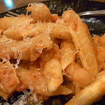 なかむら屋 - サービスのトリッパとペンネのトマトソース☆♪