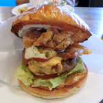 マグズカフェ - 10月限定＠6周年☆アニバーサリーバーガー（アップ）