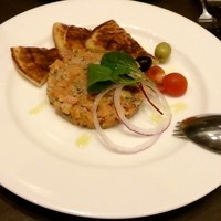 サバティーニ・ディ・フィレンツェ 大丸東京店 - スモークサーモンのテリーヌ　など