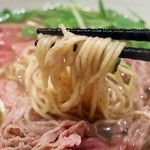 松阪牛麺肉盛り(RICHO GR II)
