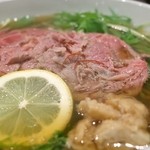 松阪牛麺 - 松阪牛麺肉盛り(RICHO GR II)