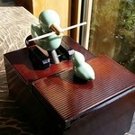 手打ち蕎麦 こはし - ようじ入れ